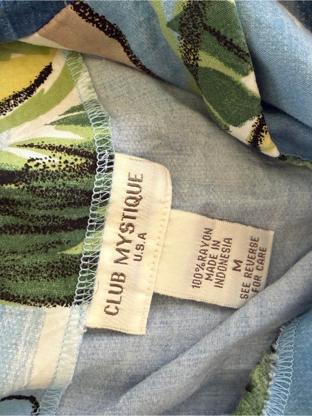 Light Blue Nautical Print Maxi Dress - Picture 5 of 7